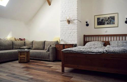 Zschampert Hof bei Leipzig Ruhige Ferienwohnung Bauernhof für 4-5 Personen - Foto 4