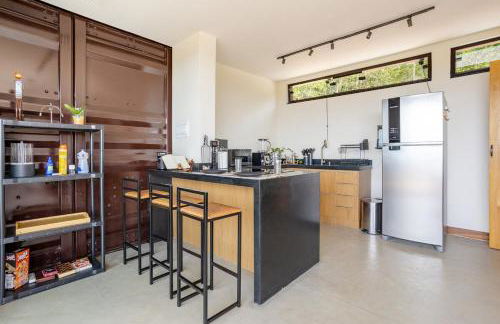 Chalé Contêiner- Hidro com vista para montanhas - Foto 34