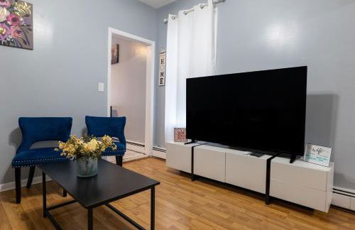 New 3 BR Apt in Elizabeth Railroad Style Path Train Bus Hospital EWR Airport NJ Manhattan NYC - Foto 3