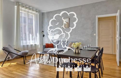 Le Lili's Home élégant F4 proche du centre-ville de Rouen - Foto 1