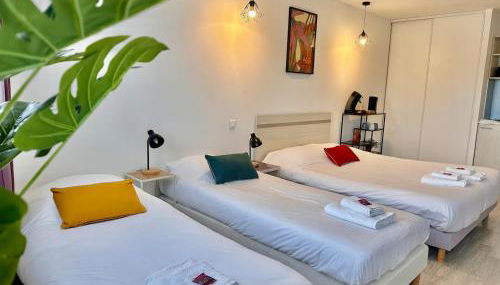 " Studio Zen Lourdes " 4 personnes - Centre Ville - Foto 5, towels