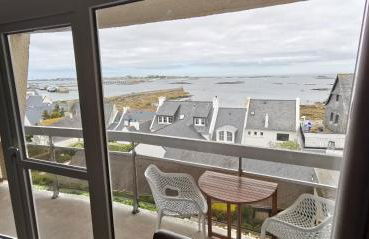 T1 vue mer roscoff et île de Batz, 2 min à pied de la plage, - Foto 7