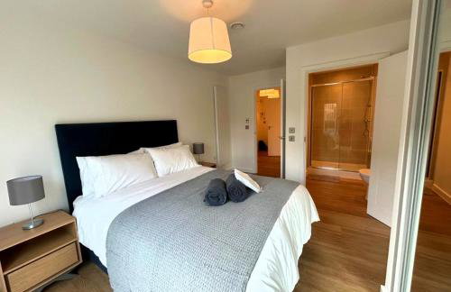Luxury 2 Bedroom with Gym, Workspace, Balcony, Free Parking and 3 mins walk to train station - Foto 12