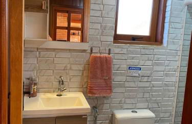 Chalé aconchegante Brotas SP + Área Rústica privativa + Ar condicionado - Foto 16