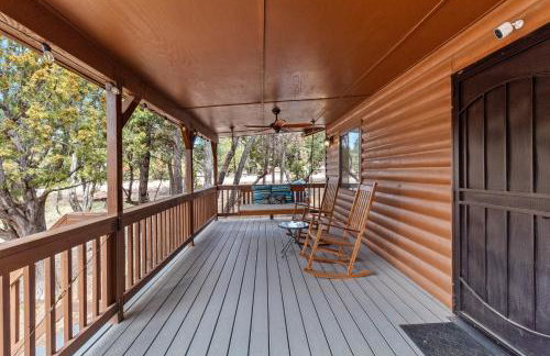Cozy Cabin in Heber with a deck, fireplace and pet friendly - Foto 24