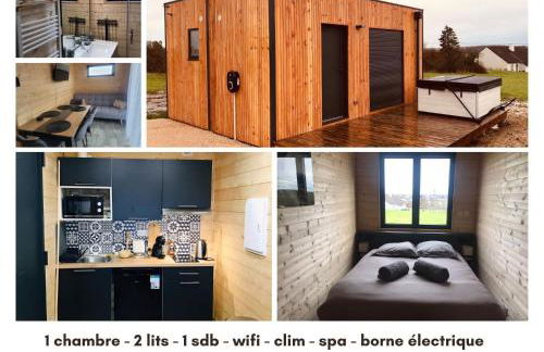 Le chalet de Lenny- spa- borne recharge- wifi - Foto 1