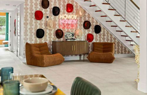 Desert Disco - 4BR Mid-Century Modern Design - Foto 18