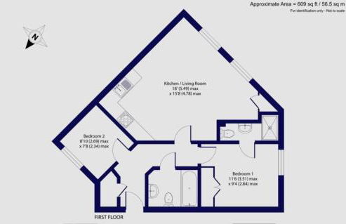 2 bedroom 2 bathroom ground floor apartment in central location - Foto 75