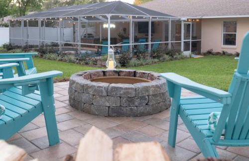 Escape to Secluded Spa, Heated Pool, Game Room, Firepit Near Crystal and Rainbow Rivers - Foto 53