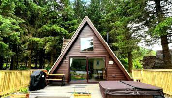 Bonnie Lodge-Lochside Location with Hot Tub - Foto 3, Garden