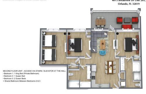 3 Bedrooms 2 Bathrooms Vista Cay 4013-205 Bd - Foto 66