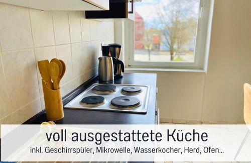 Schöne, ruhige Stadtwohnung, Küche, SmartTV, 1-5 Pers - Foto 12