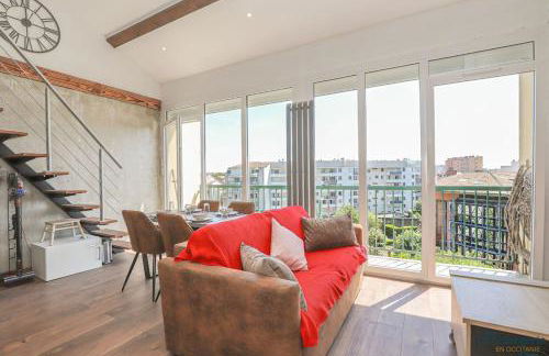 Feretra - Duplex 33 m Métro Empalot à 3 min Parking free - Foto 3