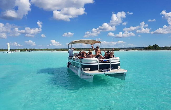 TOUR BACALAR mágico com passeio de Barco Pontão. (Transporte + Café da Manhã + Alimentação) - Foto 19