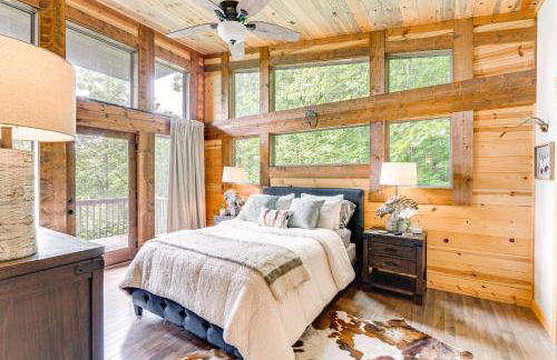 2 Decks, Grill, Hot Tub Mountain Cabin in Murphy - Foto 14