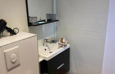 Nancy, Magnifique studio totalement climatisé, meublé, salle de bains et wc séparés, parking privé, cuisine équipée, WIFI - Foto 30