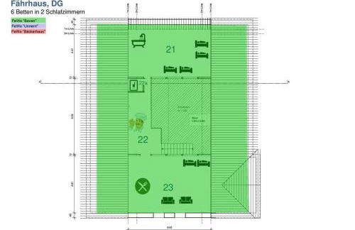 Altes Fährhaus - Ferienwohnung Boven, 220 qm - Foto 27