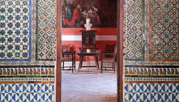 Visita guiada por la Casa de Pilatos - Foto 4, Una de las estancias de la Casa de Pilatos