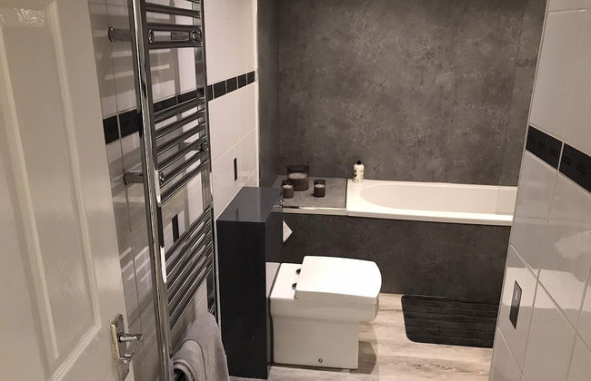 3-bed Apartment - Sleeps 6 - Parking, Wifi, Pets - Foto 15