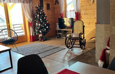 Borowikowe Zacisze drewniane domy z kominkami - Foto 62