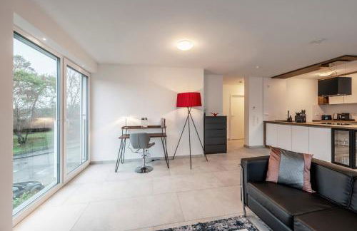 EXQUIS Luxus Apartment USM I Kamin I Terrasse I Parkplatz I Mercedes - Foto 4