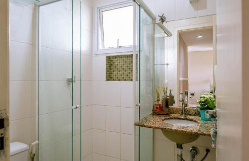 VARANDA GOURMET c churrasqueira-3 quartos- Wi-fi - Foto 46