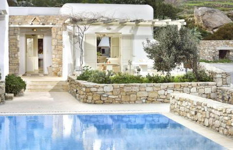 Villa Mon Rêve with Private Jacuzzi "5-minute walk - Ornos beach" - Foto 1