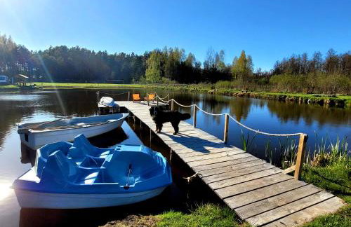 Domki nad stawem w Harszu - Foto 56