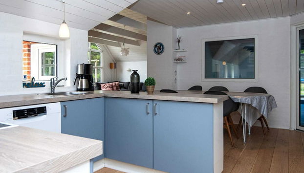 10 Person Holiday Home in Norre Nebel - Foto 5, Cozinha privada