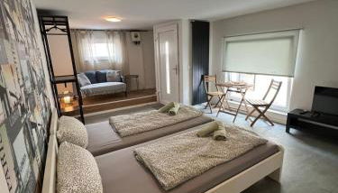 modernes Monteurzimmer mit zwei Einzelbetten - Foto 3