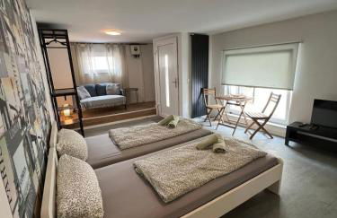 modernes Monteurzimmer mit zwei Einzelbetten - Foto 3