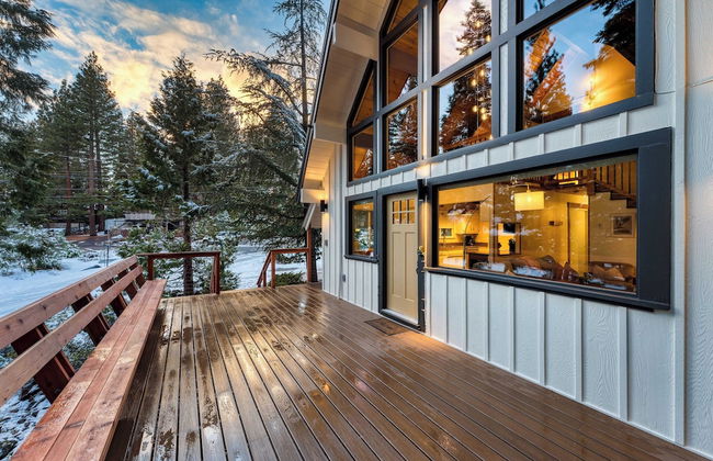 Peaceful Tahoe Retreat 5mins to Lake Cozy Modern Cabin - Foto 2
