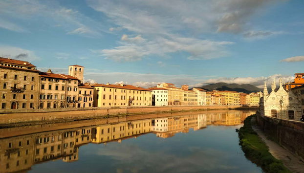 Orillas del río Arno