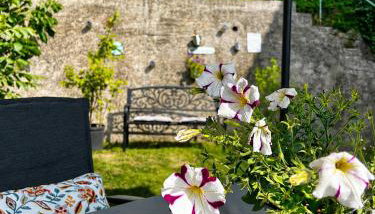 Ferienwohnung Elya Gartenparadies nahe Events, Outlet und Spa - Foto 5, Garden