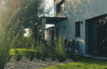 Przystań Dobrej Energii, domki całoroczne z gorącą balią z hydromasażem - Foto 37