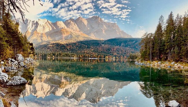 Gita privata di un giorno da Monaco a Zugspitze & Garmisch - Foto 3, Zugspitze sull'Eibsee