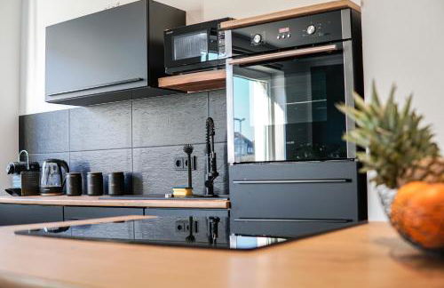 EssenFusion Wasserturm - Innenstadt nahe der Messe, SmartTV, Nespresso, Fully Kitchen - Foto 17