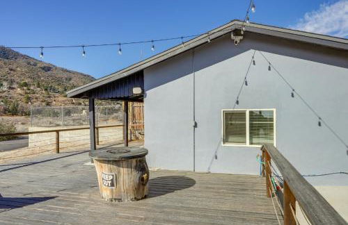 Private Deck and Views Frazier Mountain Cabin - Foto 19