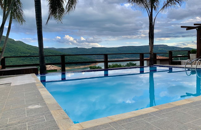 Vista do Lago - Casa para 16 pessoas com 4 quartos - Foto 13