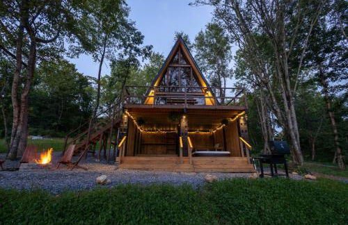 Valhalla Cabins AFrames with hot tubs & sauna - Foto 46