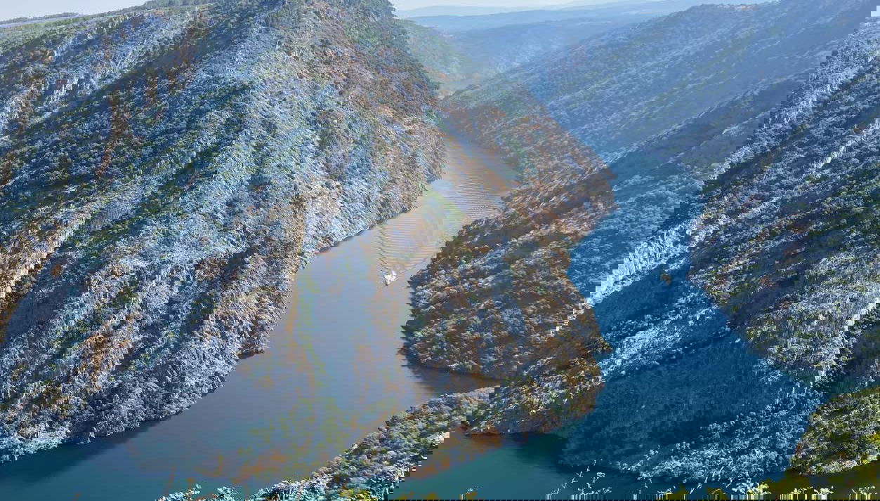 Cañón del río Sil desde uno de los miradores que visitaremos