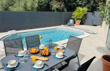 Le Cocon Gardois, terrasse & piscine - Pont du Gard - Foto 45