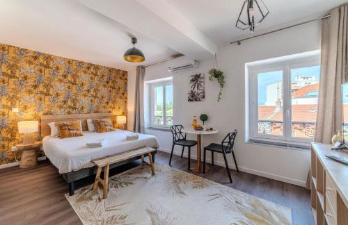 Lys Roanne centre-ville - Clim & Parking - Foto 14