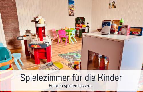 Kindertraum - Spielplatz - Spielzimmer - Terrasse mit Grill - Garten - wandern - 3 Schlafzimmer bis 9 Personen - Ferienhaus Taufstein 2 - Foto 12