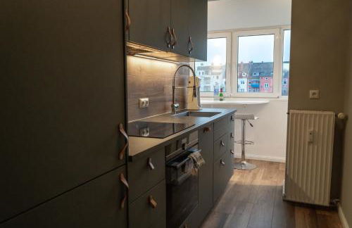 Kiel, renovierte Innenstadtwohnung, 24h Check-in, 2 kostenlose Fahrräder - Photo 18