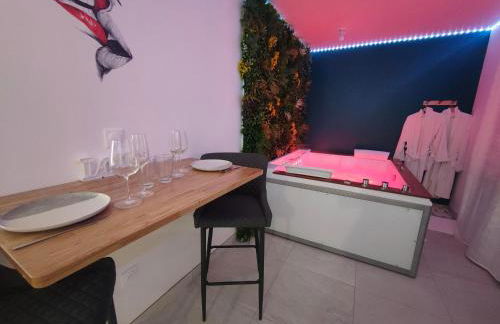 Un amour passionnel,love room,15 min du zoo,balnéo XL privatisée et disponible toute l'année ,piscine couverte et chauffée d'avril à fin septembre à partager avec d'autres logements et elle est privatisée de 20h à 22h - Foto 1