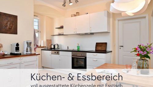 GRÄFIN MARTHA MARIA - stilvolles Apartment in der historischen Hinterburg Schlitz - mit Aufzug, Parkplatz, E-Ladestation & Garten - Fulda, Alsfeld, Bad Hersfeld 25-30 Min - Hunde willkommen - Foto 5, stove, dishwasher, pet friendly, toaster