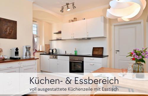 GRÄFIN MARTHA MARIA - stilvolles Apartment in der historischen Hinterburg Schlitz - mit Aufzug, Parkplatz, E-Ladestation & Garten - Fulda, Alsfeld, Bad Hersfeld 25-30 Min - Hunde willkommen - Foto 5