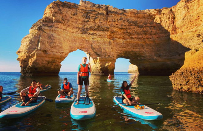 Paddle Boarding in the Benagil Caves - Foto 9