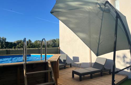 Appartement avec piscine au milieu des vignes - Foto 20